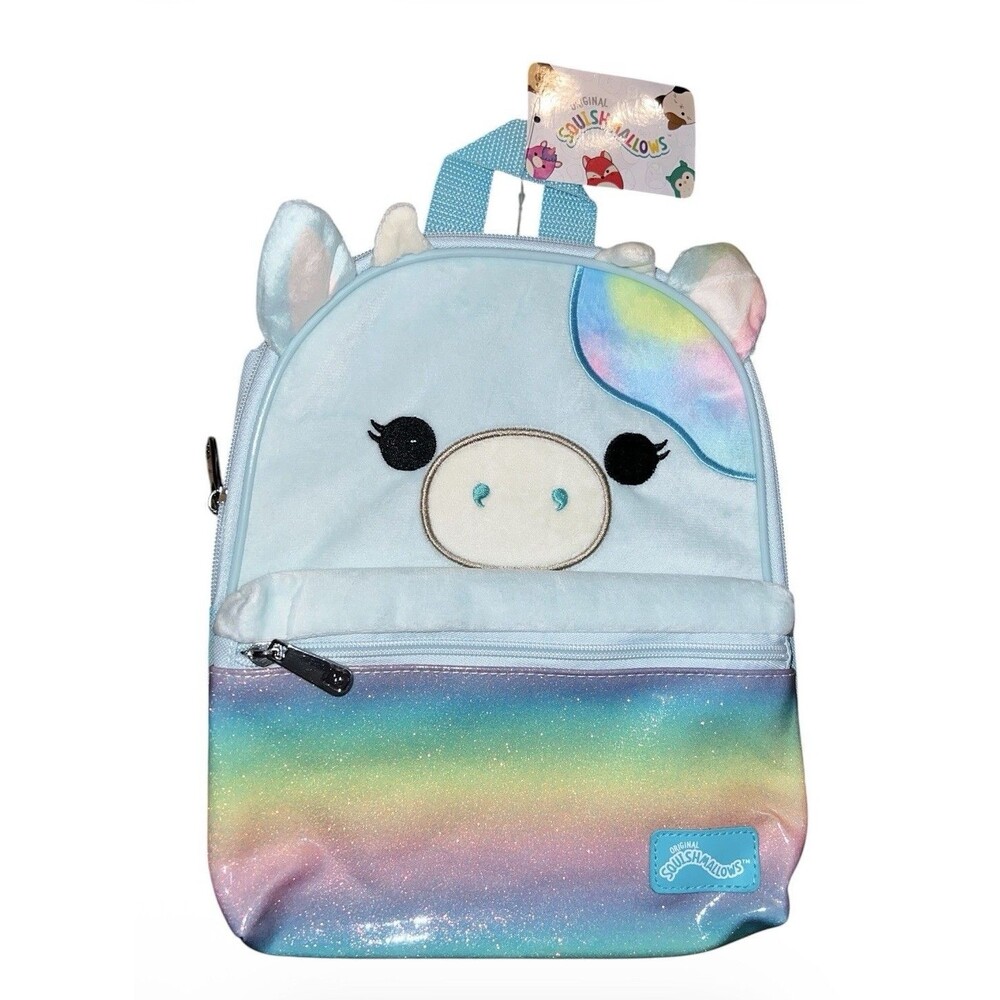 Squishmallows Caedia Cow Mini Backpack Unisex Toddler Kids